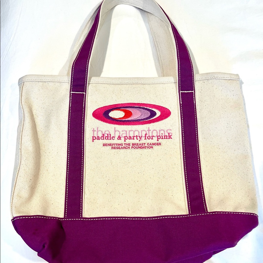 Paddle for Pink Hamptons Party Rare Tote